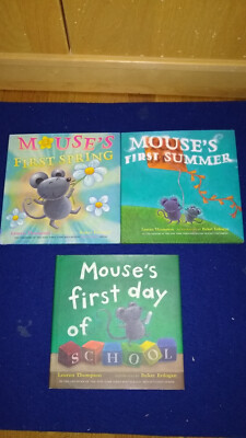 Mouse's First Spring + Mouse's First Summer + Mouse's First School by Thompson