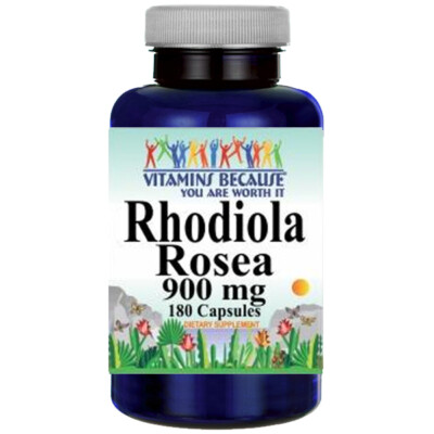 Rhodiola Extract Rosea 900 mg 180 Caps