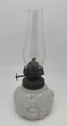 Vintage~Antique~Miniature Milk Glass Oil Lamp~Rabbit~