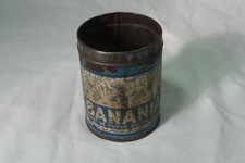 Blechdosen-Rarit&auml;t-Banania sehr alt-ca. 10x7,5 cm