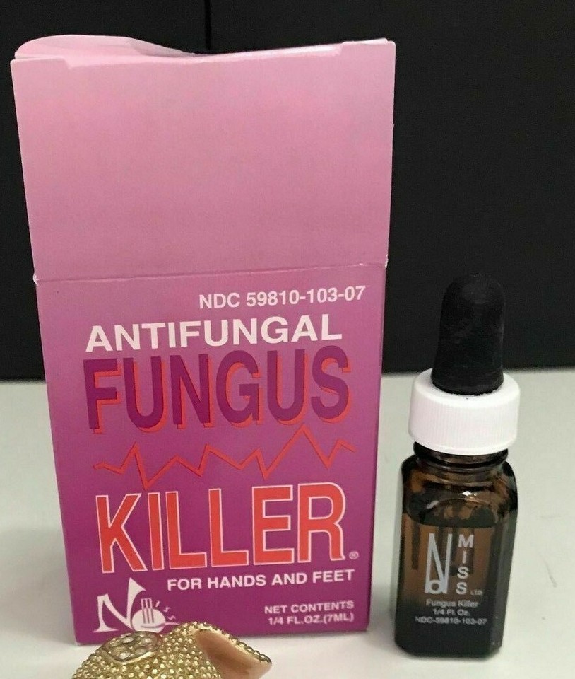 No Miss Antifungal Fungus Killer for hands and feet 1/4 fl.oz. 7ml New