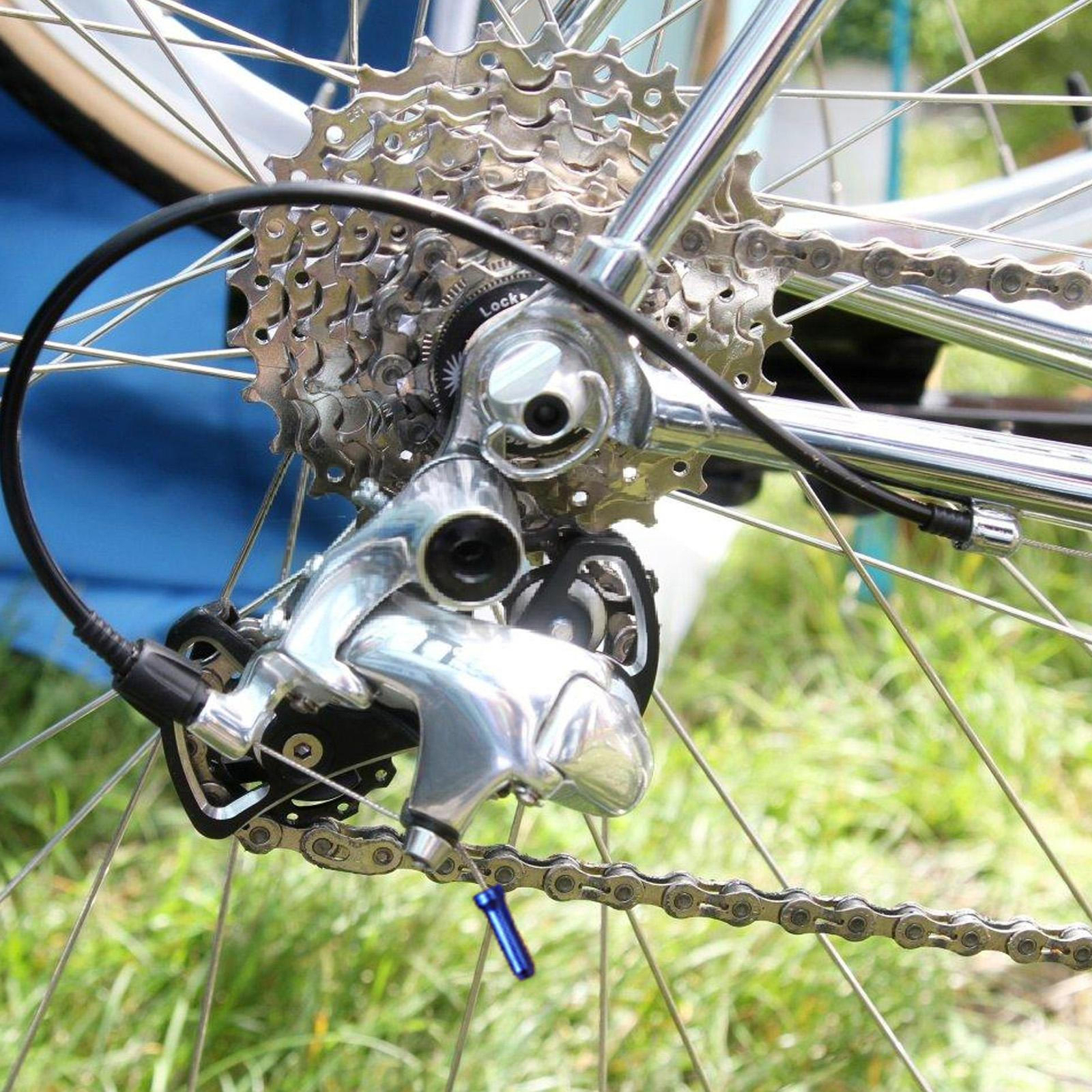 10pcs Bicycle Cable Ends COLOUR (Bike) End Caps Alloy Alu Brake