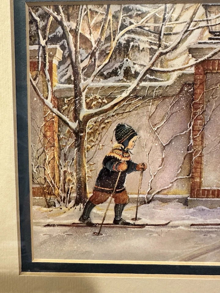 Impresión enmarcada Tricia Romance 1988 “Keeping up” 12,5”x15” Foto 3 de 4