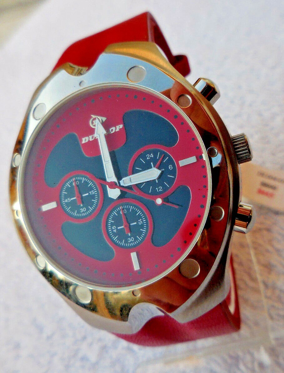 Montre chrono Dunlop DL004 vintage mixte montre numérique originale 6 fonctions