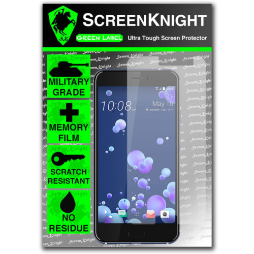 ScreenKnight HTC U11 SCREEN PROTECTOR - Military shield - Picture 1 of 2