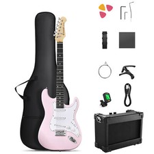  Donner DST-80 Electric Guitar With Amp Bag O...