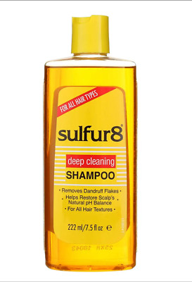Sulphur 8 Tiefenreinigung Täglich Shampoo 7,5oz 222ml