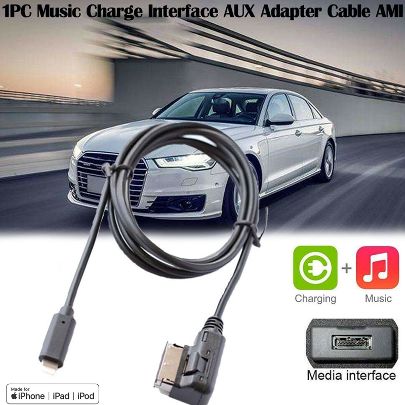 AUX AMI MMI MDI Audio Port Cable For iPhone 7 8 X 11 12 13 Audi VW