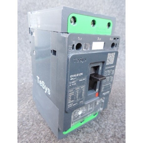 Disjoncteur magnétique Schneider TeSys GV4LE12N 3P 12.5A 50kA Everlink