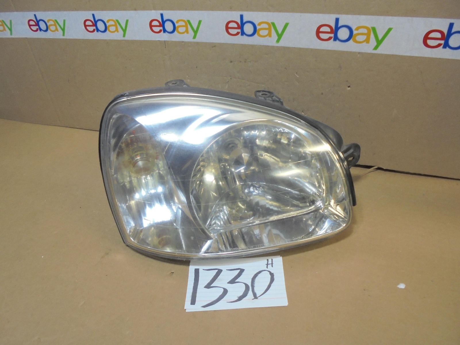 01 02 03 04 Hyundai Santa Fe PASSENGER Side Headlight Used front Lamp #1330H