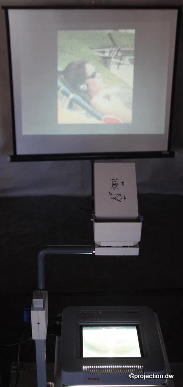 *Medium 536p*Overheadprojektor OHP Polylux Tageslicht Schul Projektor 2x400W - Bild 4 von 4