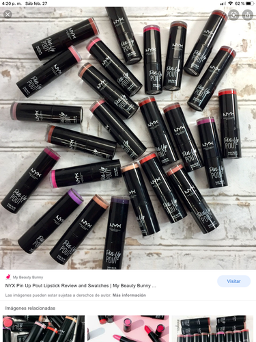 NYX MAKEUP PIN-UP POUT LIPSTICK " CHOOSE YOUR SHADE" BRAND-NEW- 100 - Picture 4 of 4