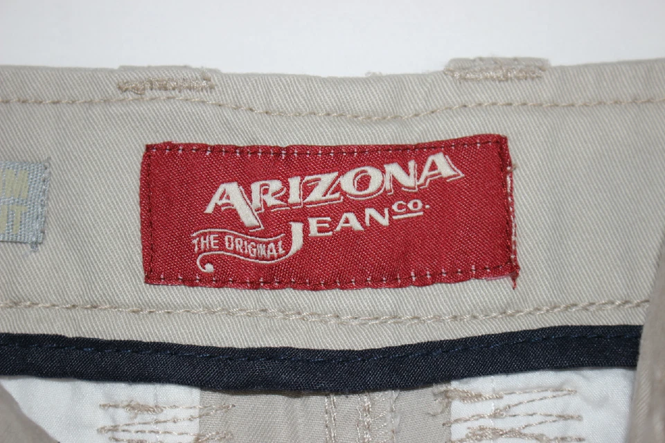 NUEVO ARIZONA Talla 12 Niña Pantalones Caqui Corte Ajustado Pierna Recta Chino Foto 2 de 4