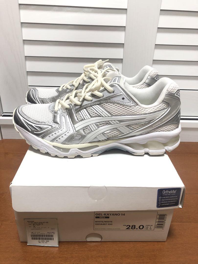 Men US 10.0 JJJJound x Asics GEL-KAYANO 14 WHITE 297201 | eBay