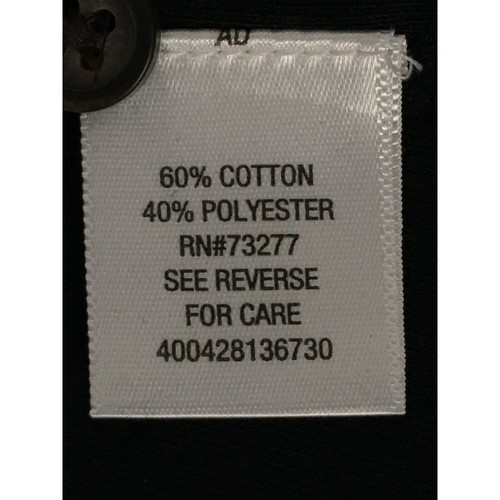 Croft n Barrow Mens Top Size S Easy Care Henley Navy Long Sleeve Navy Blue New - Picture 14 of 16