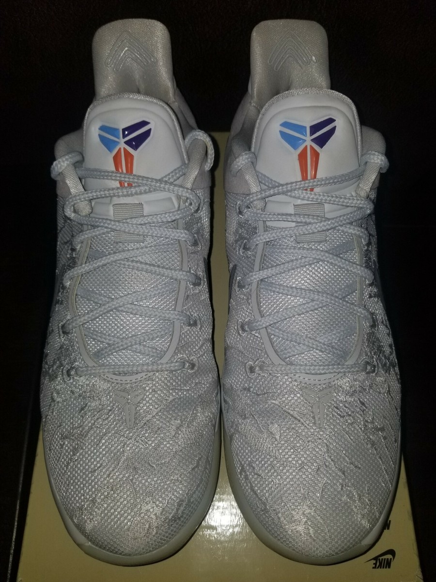 Mortal Impresión máquina de coser Nike Kobe AD PE DeRozan LA City Of Compton Cool Lite Grey 942301 900 Size  10.5 | eBay