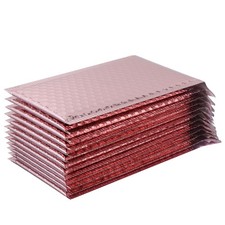 12pcs Bubble Mailers Padded Envelopes Bags Envelope (Pink)
