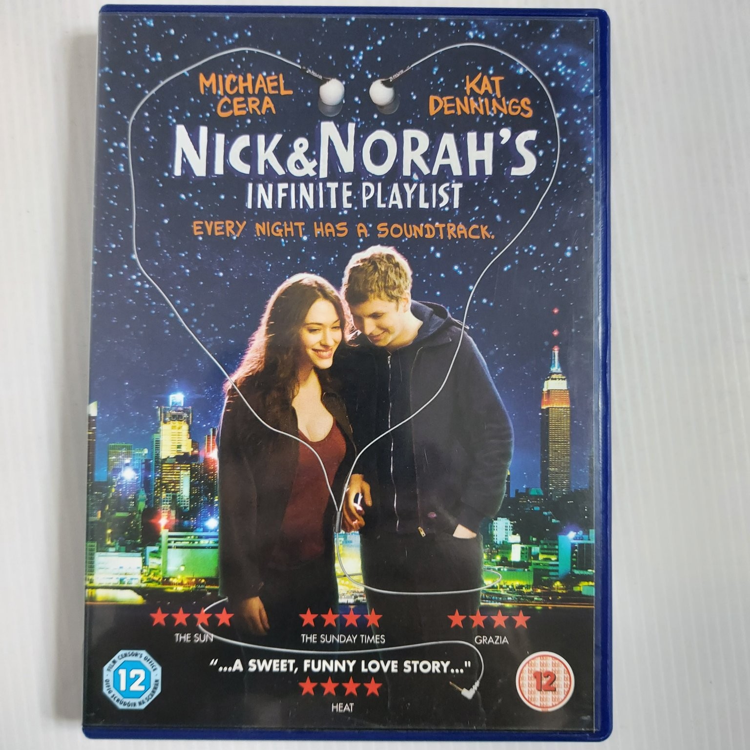 Nick & Norah's Infinite Playlist DVD 2008 Michael Cera Kat Dennings