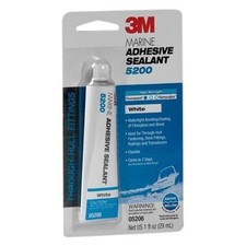 3M 05206 5200 Marine 1 oz. White Sealant Tube Adhesive