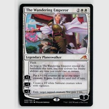 The Wandering Emperor [Etched Foil] #418 Prices | Magic Kamigawa