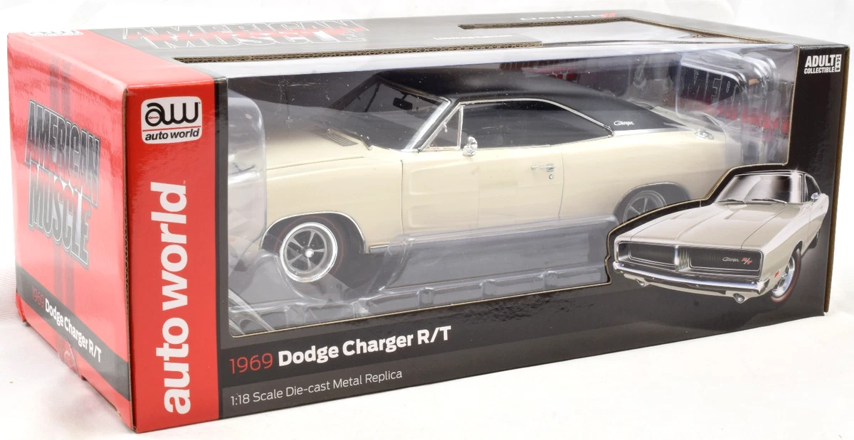 Auto World Xtraction 1969 Dodge Charger R/T (White) HO Slot Car | Auto World SC343-2 | HO Slot Car - Foto 4
