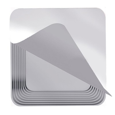 2,000 Checkpoint   System Compatible 8.2 RF Label, Soft Tags 5x5cm, Plain White 