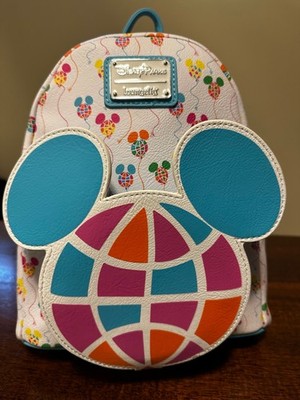 NWT - DISNEY Mickey Mouse Balloon Loungefly Mini Backpack Disney Parks Epcot