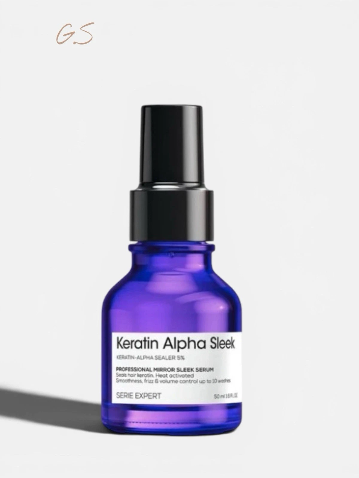 L'ORÉAL PROFESSIONNELSERIE EXPERT Keratin Alpha Sleek Mirror Sleek Serum 1.69 Oz
