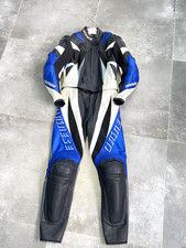 Women's DAINESE Leather Biker Racing Suit Motorcycle Jacket + Pants IT 40 UK 8 S