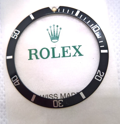 RARE VINTAGE ROLEX SUBMARINER 5513 - 5512 - 1680 BEZEL INSERT MK4 ORIGINAL 100%