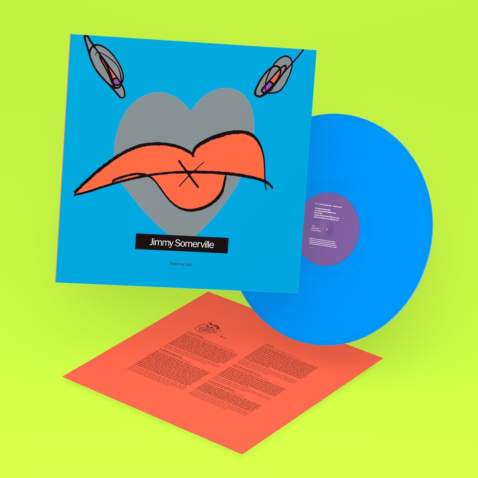 Jimmy Somerville - Read My Lips (London Recordings) Vinyl 12"" Album