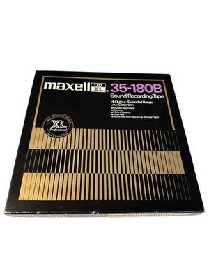 maxell XL 35-180B maxell UD XL 35-180B メタル オープンリールテープ