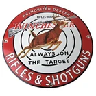Vintage Winchester Sign - Rifles & Shotguns Firearms Gas Pump Porcelain Sign
