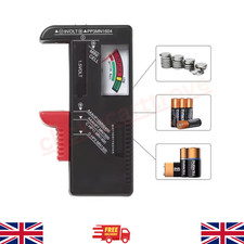 Handheld Universal Analogue Battery Tester Tool 1.5V AA AAA C D 9V Button Cell U