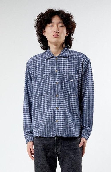 Men Obey Shirt Grey 40 /L / 48