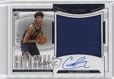 2024 Panini National Treasures Colossal Materials 46/49 Cam Christie Auto 1i3m