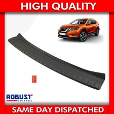 FOR NISSAN X-TRAIL BLACK ABS REAR BUMPER COVER PROTECTOR GUARD STEP 2017-2021