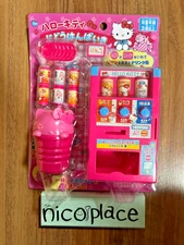 Sanrio Hello Kitty Happy Vending Machine with Coins Juice U.S. Tax Included