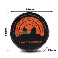 Six Blade Heat Powered Stove Fan Silent for W...