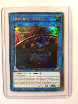 Qliphort-Genie DUPO-DE095 Ultra-Rare 1 Auflage YU-GI-OH Karte EX