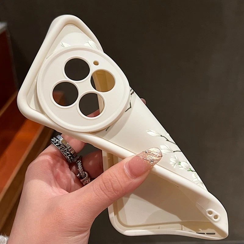 Phone Case For OnePlus 13 13T 13R 12 12R 11R 5G ShockProof Silicone Flower Cover - Image 4 of 4