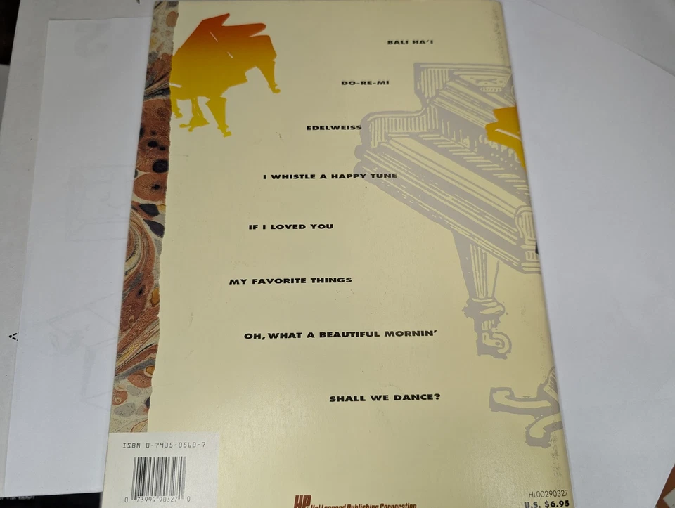 Rodgers Hammerstein Easy Piano Duets Sheet Music Book Ann Collins Arranged F2 - Image 4 of 4