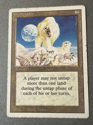 Winter Orb X1 Revised LP Condition See Pics Front/back
