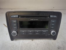 AUDI TT RADIO HEAD UNIT 2007 3 DOORS COUPE 8J0035186M #00108111