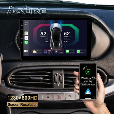 Android 13 Autoradio Navi Radio Carplay GPS BT WIFI für Fiat Tipo Egea 2015-2021