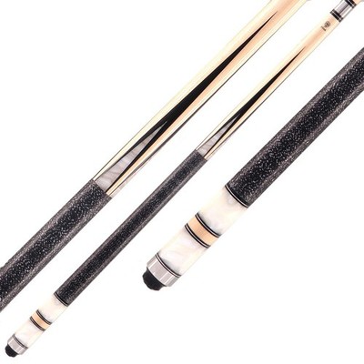 McDermott Star Pool Cue Stick - S25 - White Pearl 18 19 20 21 oz FREE SOFT CASE