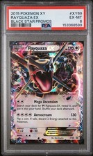 PSA 6 Rayquaza EX XY69 Shiny Holo Black Star Promo 2015 Pokemon Card EX-MT on eBay