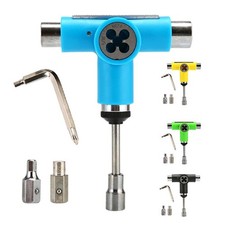 Skateboard Tool Roller Skate Scooter Adjustable T-Wrench Long Board Repair Tool