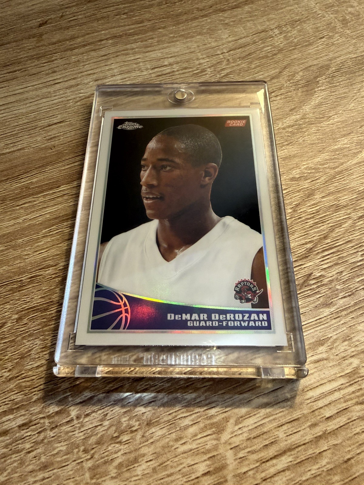 Topps Chrome Refractor /500 DeMar DeRozan Rookie Rc 2009 Spurs Raptors #100