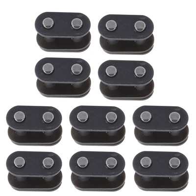 10pcs T8f Kette Master Link Stahl Verschleißfestigkeit Anschlüsse RS